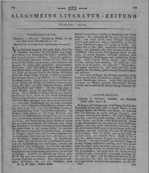 Kühn, F. [A.]: Gedichte. Leipzig: Göschen 1820