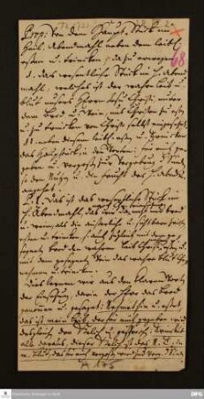 Disposition der Katechismus-Predigt von August Hermann Francke am 28.03.1721 über das heilige Abendmahl.