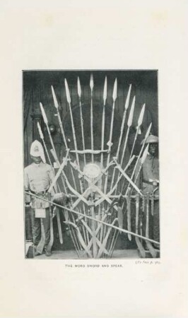 The Moro sword and spear