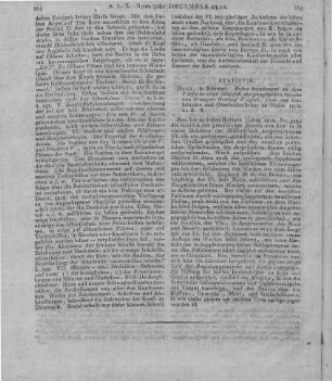 Voigtel, T. G.: Erstes Supplement zu dem Versuche einer Statistik des preußischen Staates. Halle: Kümmel 1821