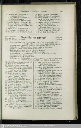 Seußlitz mit Rittergut