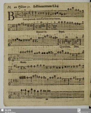 II. Beati quorum remissae sunt iniquitates