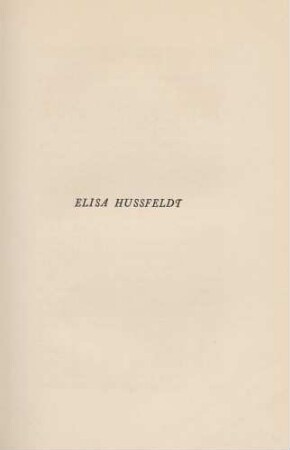 Elisa Hussfeldt
