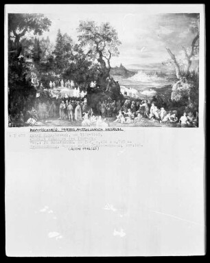 Die Predigt Johannes des Täufers