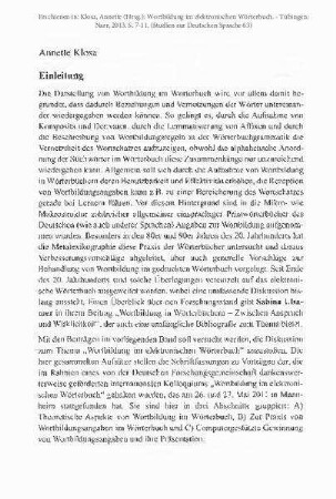 Einleitung