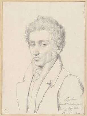 Bildnis Byström, Johan Niels (1783-1848), Bildhauer