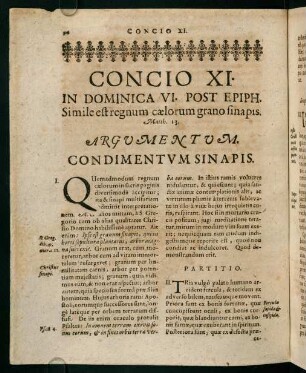 90-98, Concio XI. in dominica VI. post epiph.
