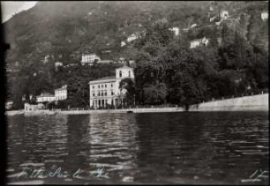 Comer See (Lago di Como), Villa am Seeufer bei Blevio