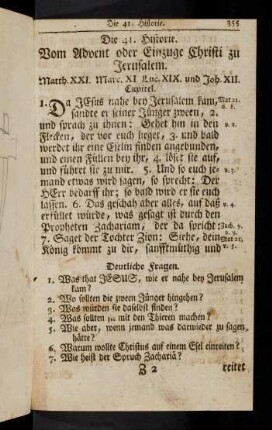355-361, Die 41. - 42. Historie