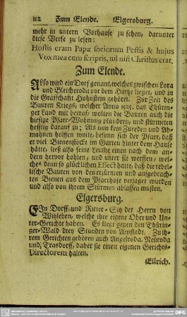 Zum Elende