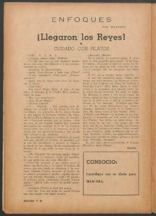 Enfoques por Telefoto : ¡ Llegaron los Reyes ! - Cuidado con Pilatos