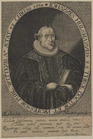Bildnis des Iohannes Hulsmannus