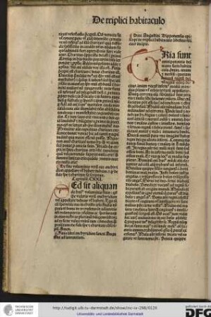 Divi Augustini Hipponensis episcopi de triplici habitaculo libellus feliciter incipit.