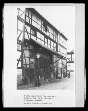 Wohnhaus Stall