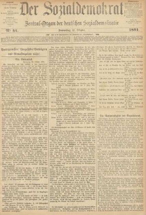 No 44. Donnerstag, 27. Oktober. 1881.