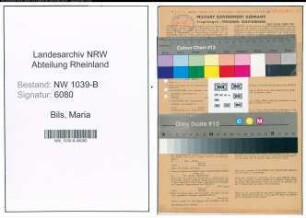 Entnazifizierung Maria Bils , geb. 28.07.1884 (Lehrerin)