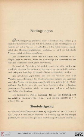 Besichtigung