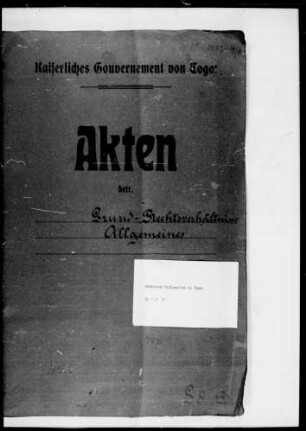 Veröffentlichung des Kaiserlichen Regierungsarztes Stabsarzt Dr. Rodenwaldt, Anecho "Eingeborene Hebammen in Anecho (Togo)" in der "Deutschen Medizinischen Wochenschrift"