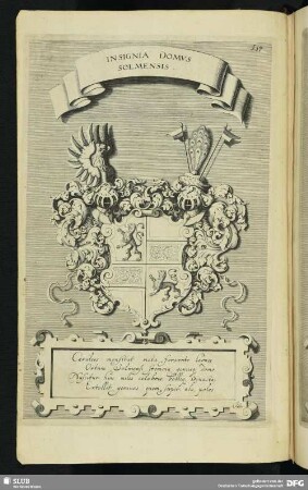 Insignia Domus Solmensis