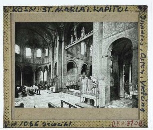 St. Maria im Kapitol, Köln : Innenansicht