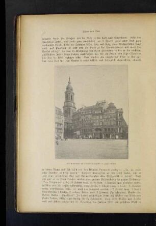 Das Weberhaus in Altmark in Dresden in jetziger Gestalt