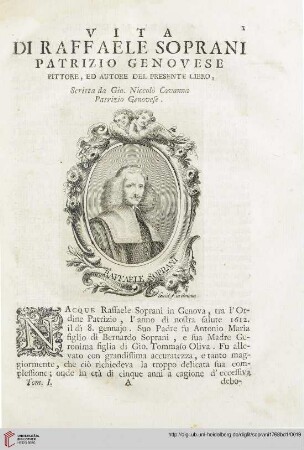 Vita di Raffaele Soprani Patrizio Genovese