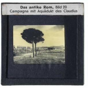 Rom, Via Appia Antica,Rom, Aqua Claudia