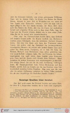 Sonstige Quellen über Israhel
