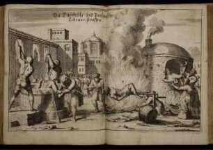 Illustration "Die Türckische und Persianische Lebens-straffen"