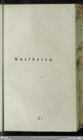 Anekdoten