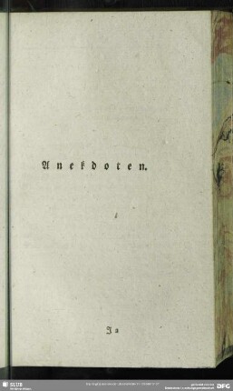 Anekdoten