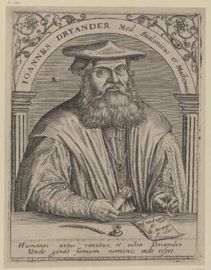 Bildnis des Ioannes Dryander