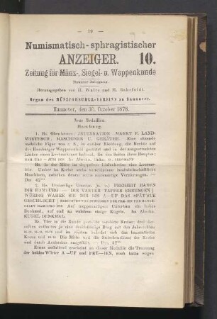 10. 30. October 1878