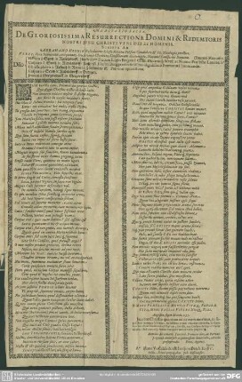 Meditatio sacra de resurrectione Jesu Christi