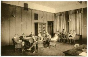Grimma. Fürstenschule - Lesezimmer
