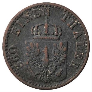 Fundmünze, Pfennig, 1868