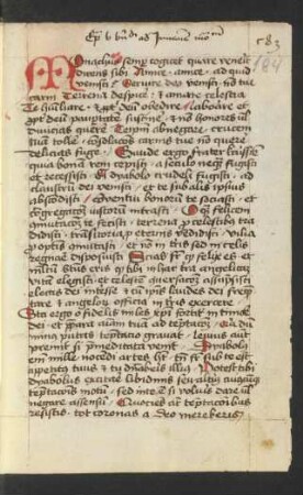 Exhortatio ad iuvenem monachum