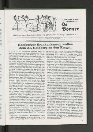 Hamburger Krankenkassen wollen dem AK Heidberg an den Kragen