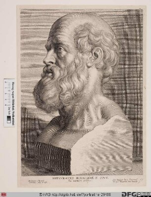 Bildnis Hippokrates von Kos