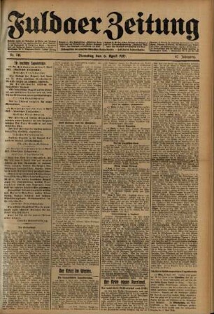 Ausgabe vom Dienstag, den 06. April 1915.