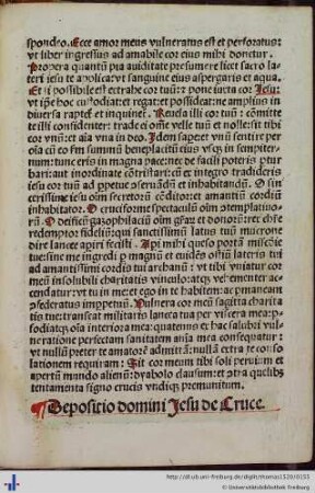 Depositio domini Jesu de Cruce.