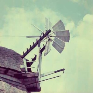 Rad einer Windmühle in Mecklenburg