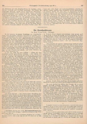 399-408 Die Abendmahlsworte