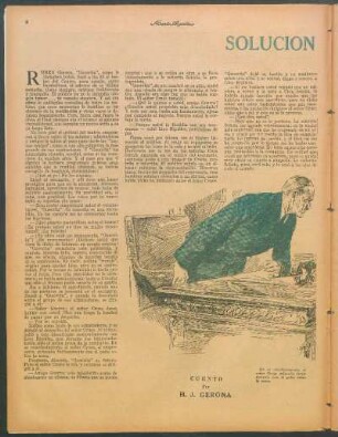 Solución : Cuento por H. J. Gerona