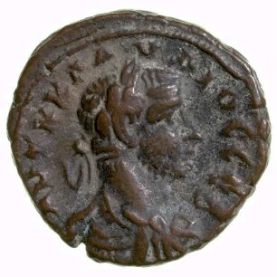 Münze, Tetradrachme, 268 - 269