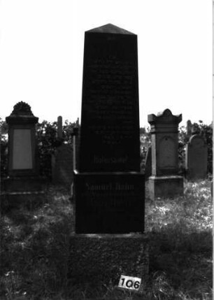 Grabstein 106
