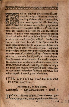 Deliciae Galliae Sive Itinerarium Per Universam Galliam : Complectens Itinera ab Lutetia Parisiorum ad omnes Galliae civitates & oppida ...