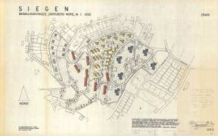 Siegen, Bebauungsskizze "Giersberg Nord"