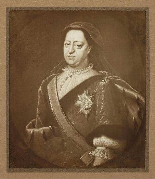 Bildnis von Marie Eleanore Charlotte (1715-1760), Herzogin von Guastalla