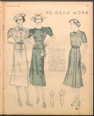 De gran moda [Dibujos]